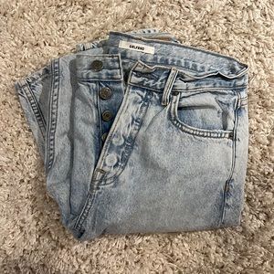Grlfrnd Karolina High Waisted Light Blue Jeans